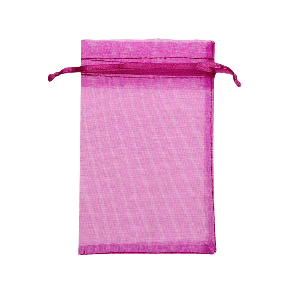 Мешочек из органзы 20 х 30 см малиновый Мешочек из органзы 20 х 30 см малиновый