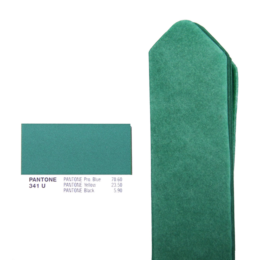 Помпон из бумаги 35 см зеленый