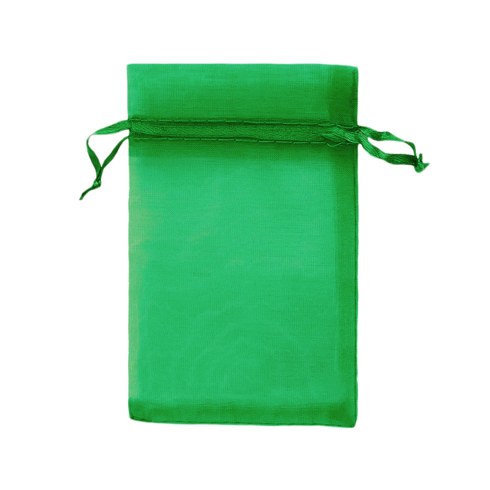 Мешочек из органзы 20 х 30 см зеленый Мешочек из органзы 20 х 30 см зеленый