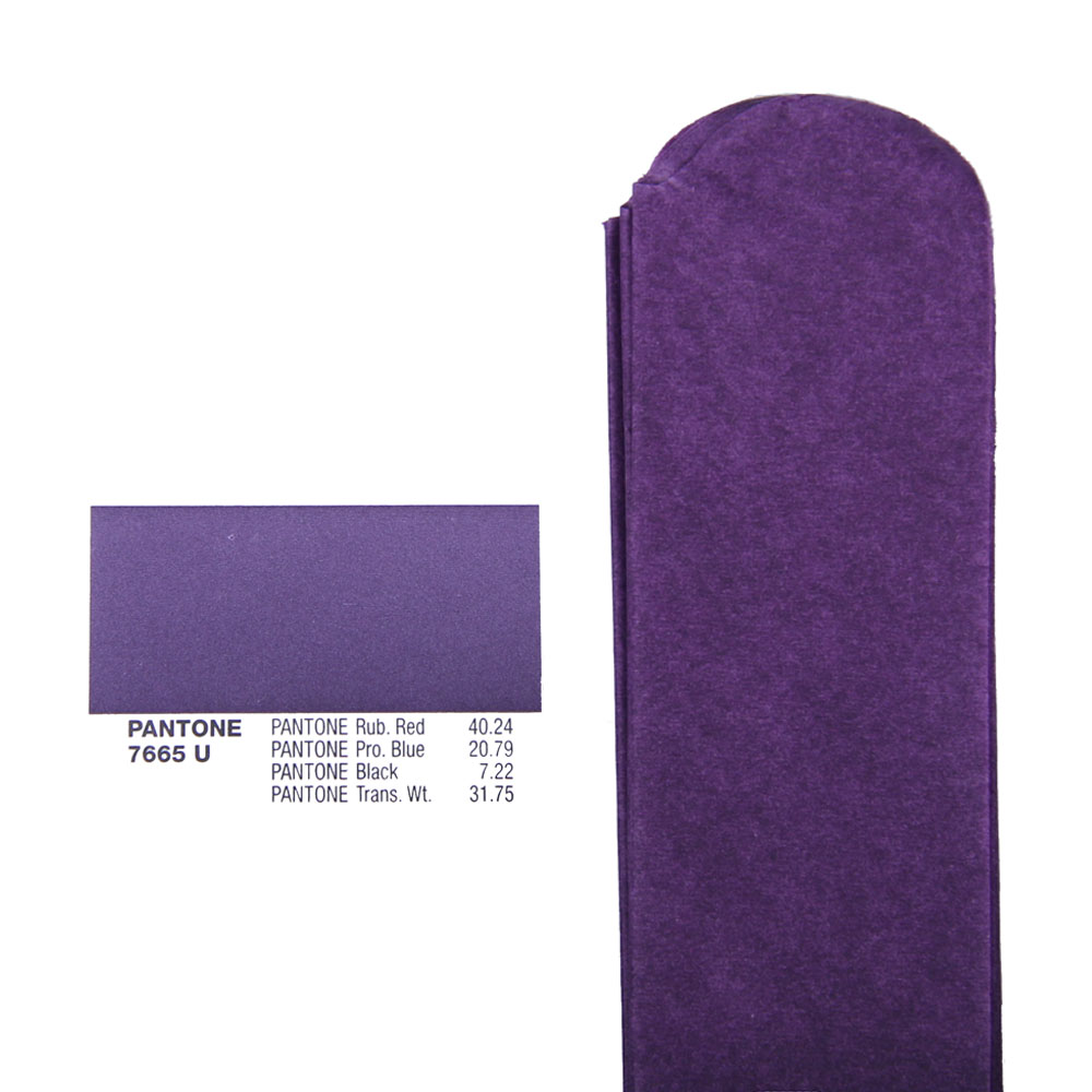 Помпон из бумаги 25 см фиолетовый