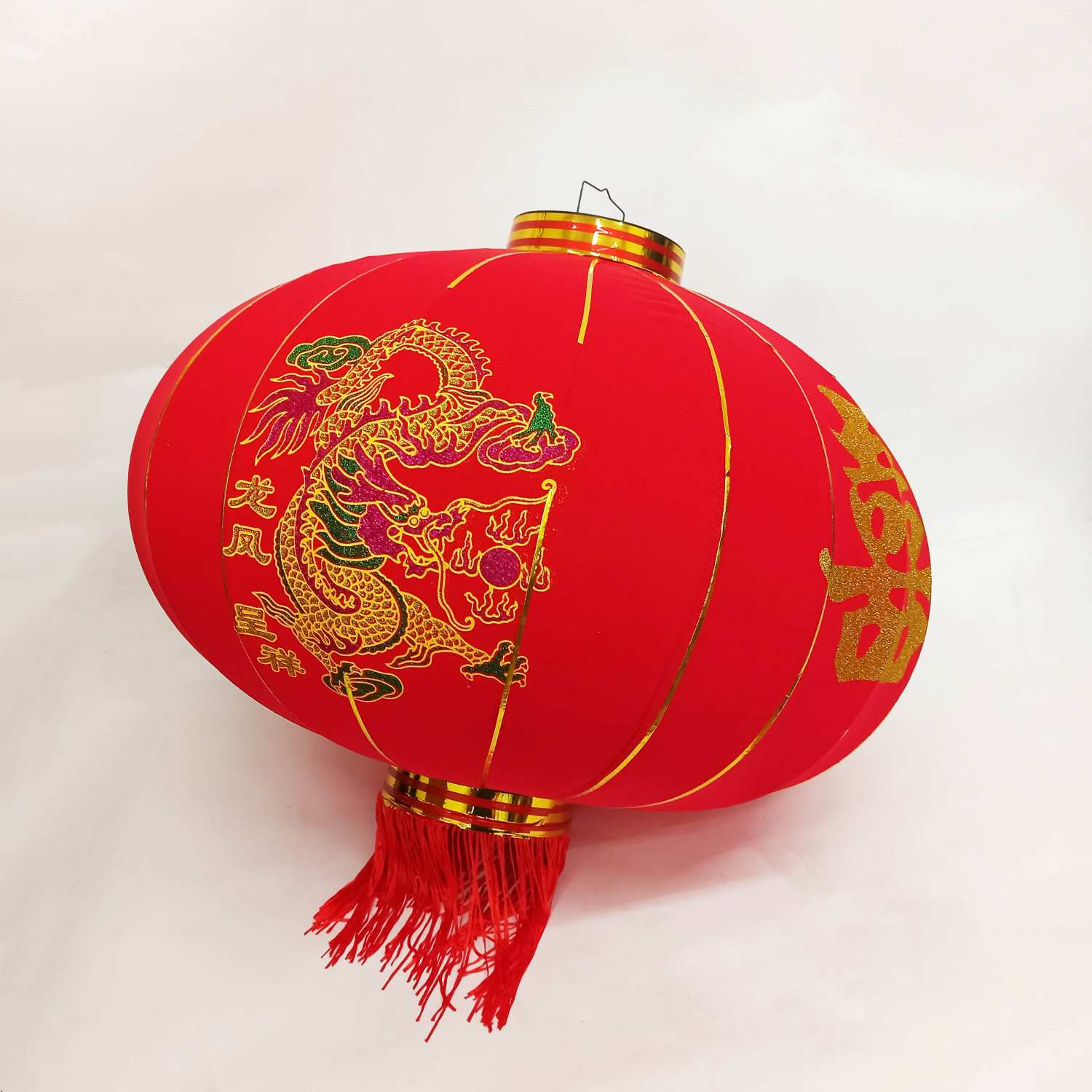 Китайский фонарь эконом d-68 см, Дракон Китайский фонарь эконом d-68 см, Дракон