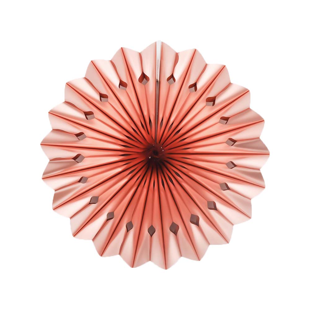 Снежинка фольгированная 30 см розовое золото Снежинка фольгированная 30 см розовое золото