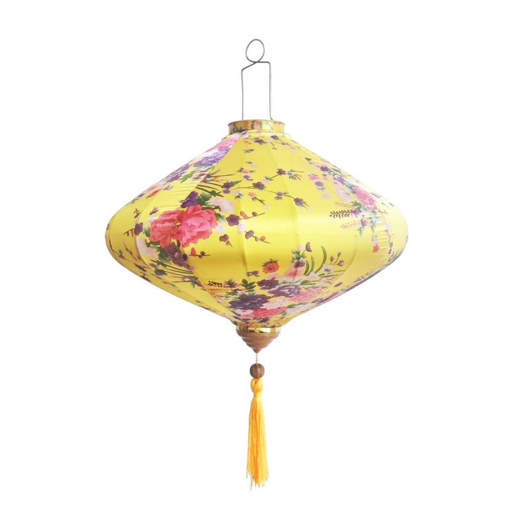 Вьетнамский фонарик 16" Лук желтый 741 Вьетнамский фонарик 16" Лук желтый 741