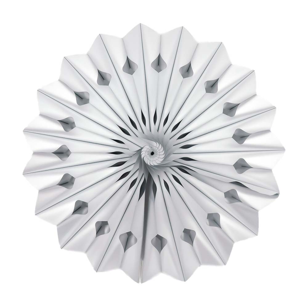 Снежинка фольгированная 40 см серебро Снежинка фольгированная 40 см серебро