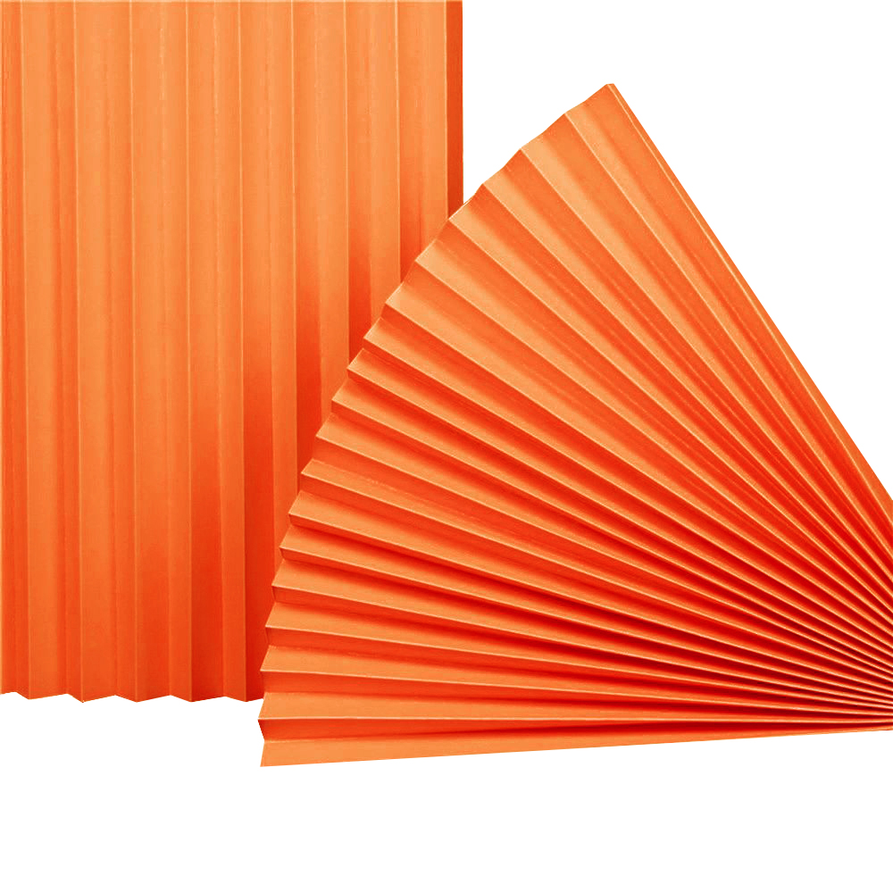 Веер-гармошка 180г/м 100 см, оранжевый Веер-гармошка 180г/м 100 см, оранжевый