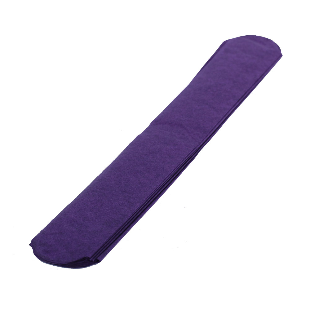 Помпон из бумаги 30 см фиолетовый