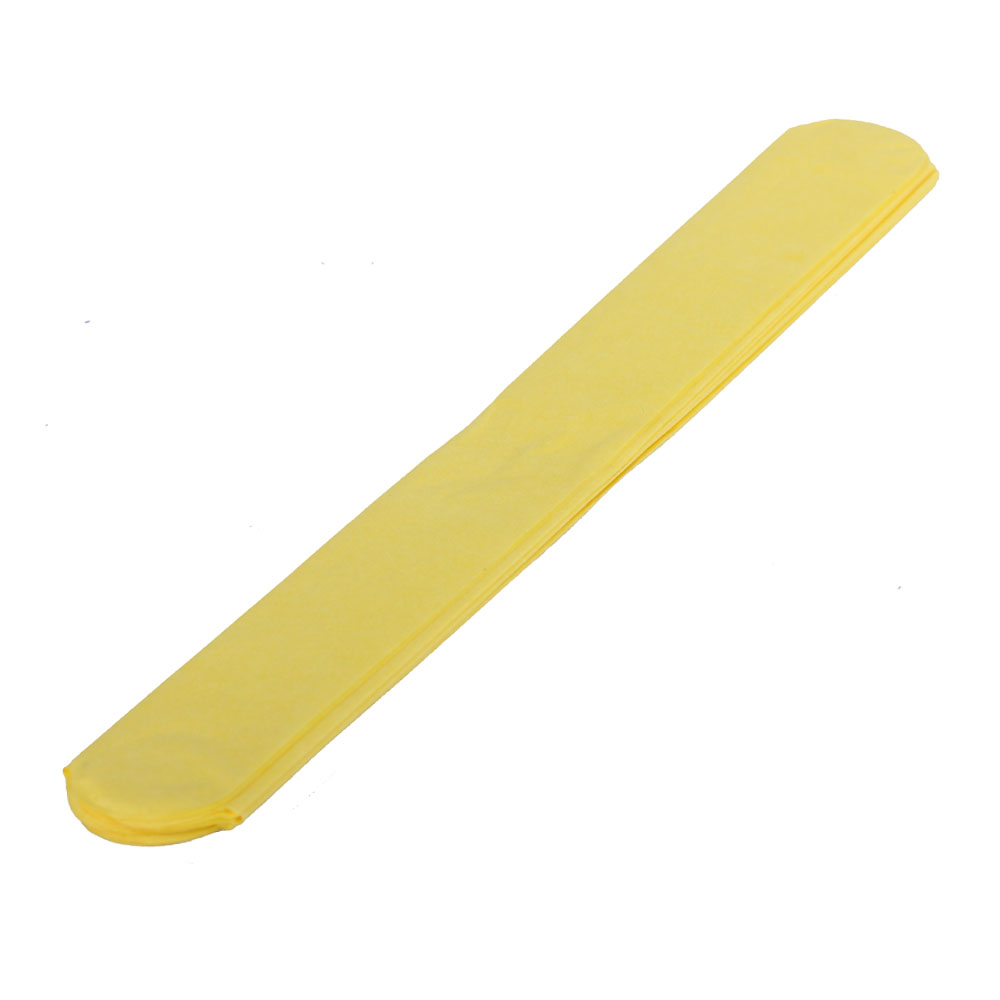 Помпон из бумаги 40 см желтый