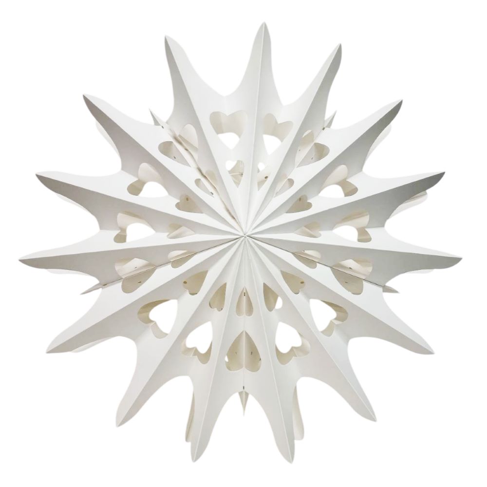 Снежинка 60 см №1, белый Снежинка 60 см №1, белый