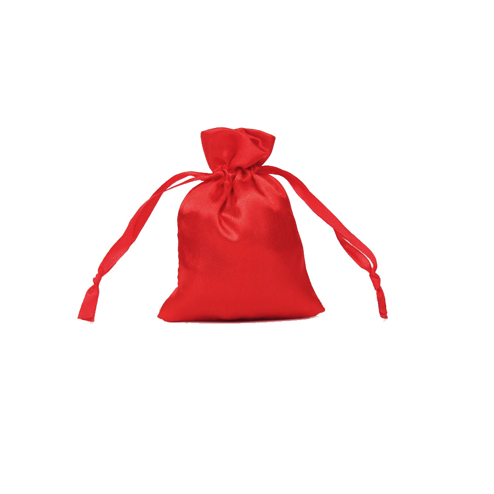 Мешочек атласный 8х11см, алый Мешочек атласный 8х11см, алый