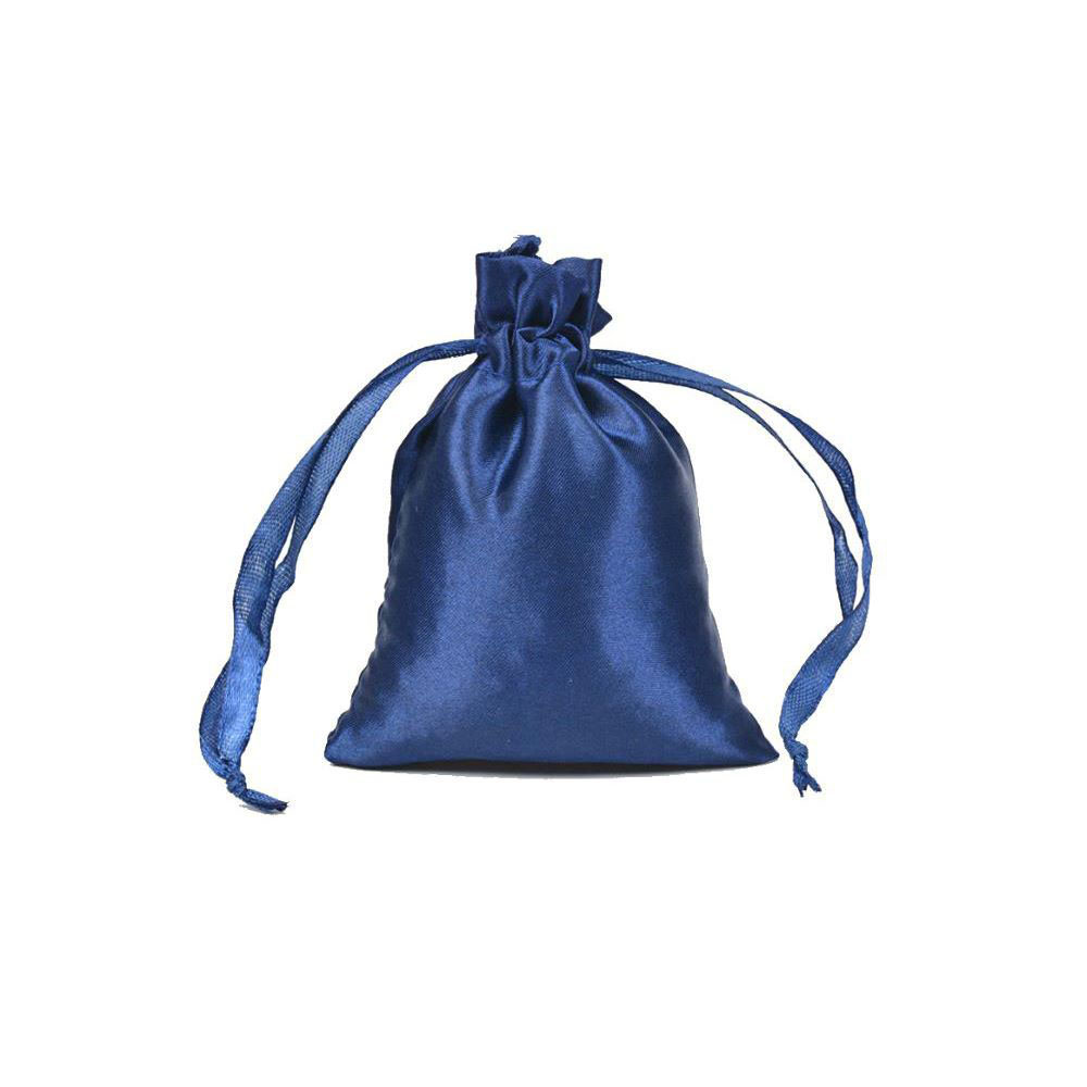 Мешочек атласный 9х12 см, темно синий Мешочек атласный 9х12 см, темно синий