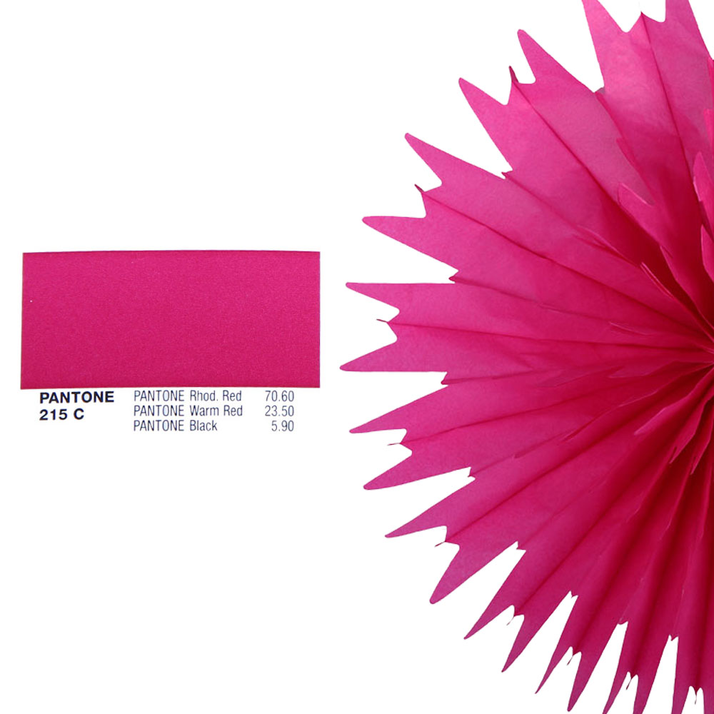 Снежинка обьемная 40 см малиновый Снежинка обьемная 40 см малиновый