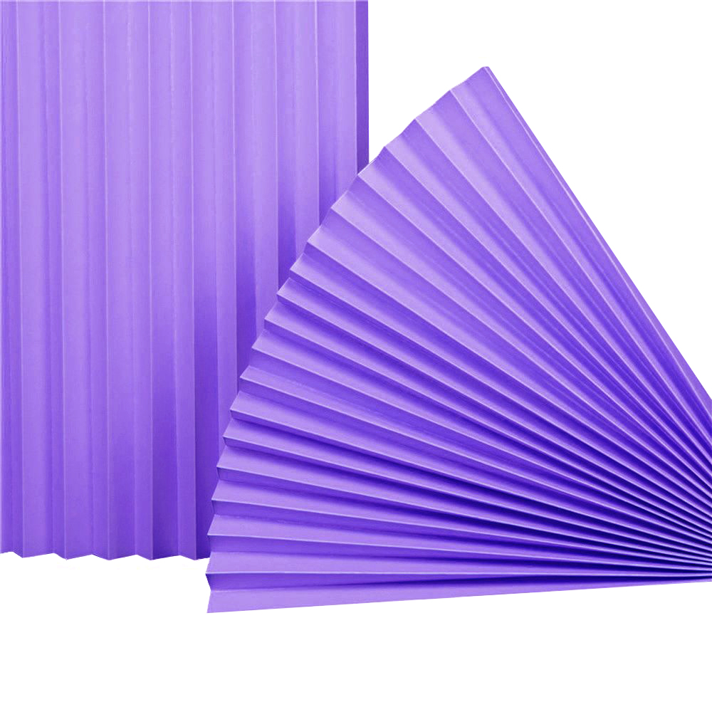 Веер-гармошка 180г/м 100 см, сиреневый Веер-гармошка 180г/м 100 см, сиреневый