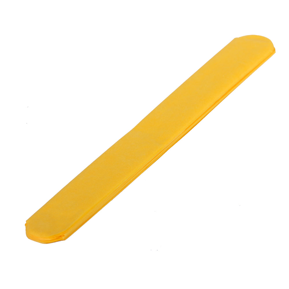Помпон из бумаги 50 см ярко-желтый