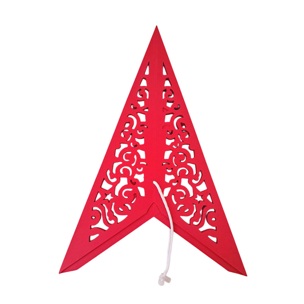 Звезда семиконечная бумажная 75 см Вензель, красный Звезда семиконечная бумажная 75 см Вензель, красный