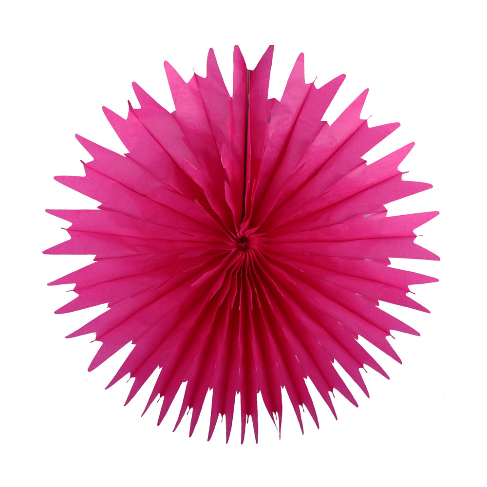 Снежинка обьемная 40 см малиновый Снежинка обьемная 40 см малиновый