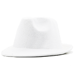 Шляпа Трилби фетровая, белый