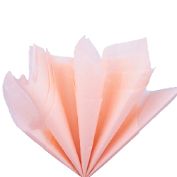 Бумага тишью персиковая 76 х 50 см, 500 листов 17-19 г/м
