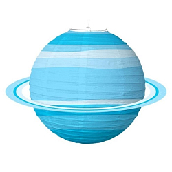 Подвесной фонарик планета "Уран" 30 см