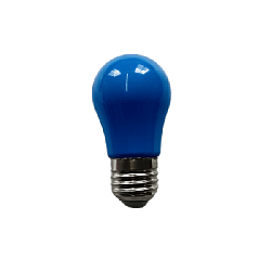 Лампа светодиодная Груша d-45 E27 W3, синий