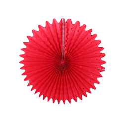 Фант с перфорацией (2) 20 см красный