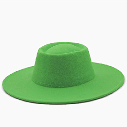 Шляпа Гаучо фетровая, зеленый