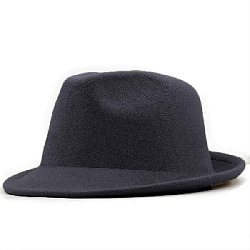 Шляпа Трилби фетровая, темно-серый