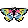 Крылья бабочки тканевые детские 118х48см, №3