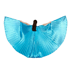 Крылья для танцев 140см х 4м, синий