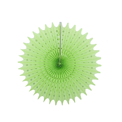 Фант с перфорацией (2) 20 см светло-зеленый