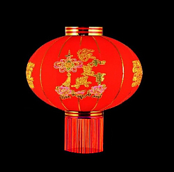 Китайский фонарь эконом d-78 см, Гармония