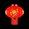 Китайский фонарь эконом d-54 см, Изобилие
