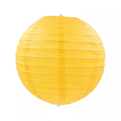 Подвесной фонарик стандарт 40 см ярко-желтый new