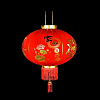 Китайский фонарь d-78 см, Идиллия