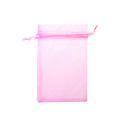 Мешочек из органзы 11 х 18 см розовый 