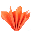 Бумага тишью оранжевая 76 х 50 см, 100 листов 17-19 г/м