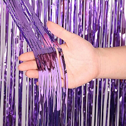 Занавес дождик 1 х 3 м, металлик Light Фиолетовый