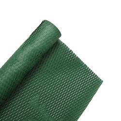 Сотовая бумага в рулоне 80г/м 50см х 9,2м, т.зеленый