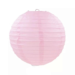 Подвесной фонарик стандарт 40 см розовый new