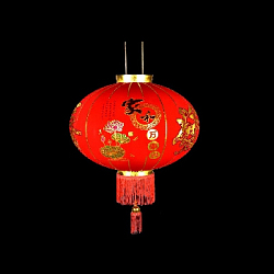 Китайский фонарь d-54 см, Идиллия