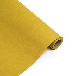 Цветная крафт бумага в рулонах горчичный 80г 60см х 9,2м